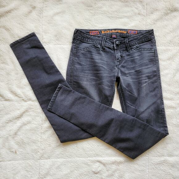 Rock Revival Juliet Low Rise Skinny Leg Jegging Jeans - Picture 1 of 6